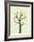 Tree of Life-Jazzberry Blue-Framed Premium Giclee Print