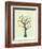 Tree of Life-Jazzberry Blue-Framed Art Print