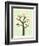 Tree of Life-Jazzberry Blue-Framed Art Print