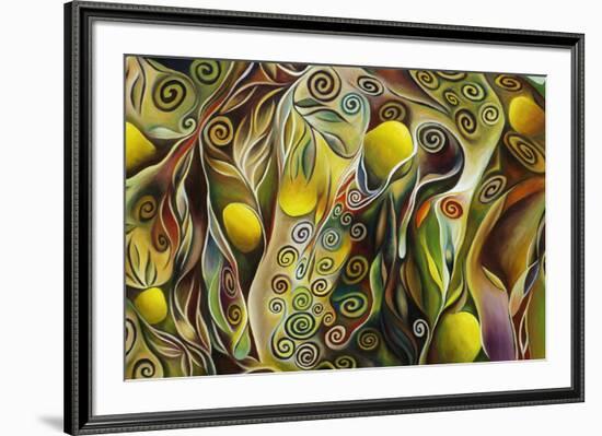 Tree Of Life-Hyunah Kim-Framed Art Print