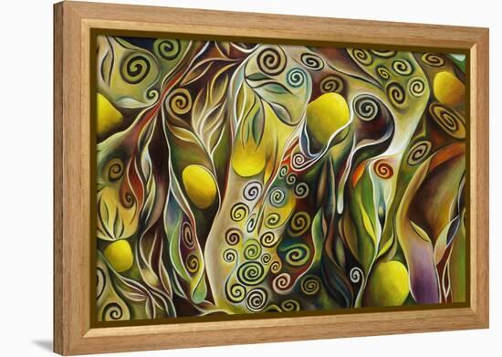 Tree Of Life-Hyunah Kim-Framed Stretched Canvas