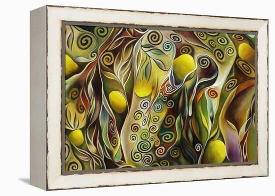 Tree Of Life-Hyunah Kim-Framed Stretched Canvas
