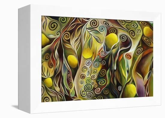 Tree Of Life-Hyunah Kim-Framed Stretched Canvas