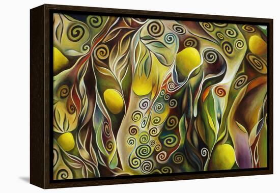 Tree Of Life-Hyunah Kim-Framed Stretched Canvas