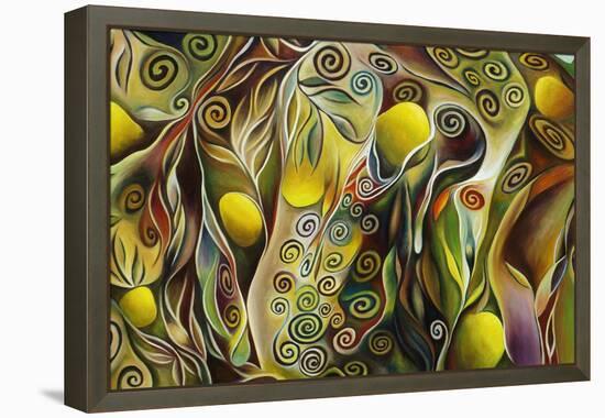 Tree Of Life-Hyunah Kim-Framed Stretched Canvas