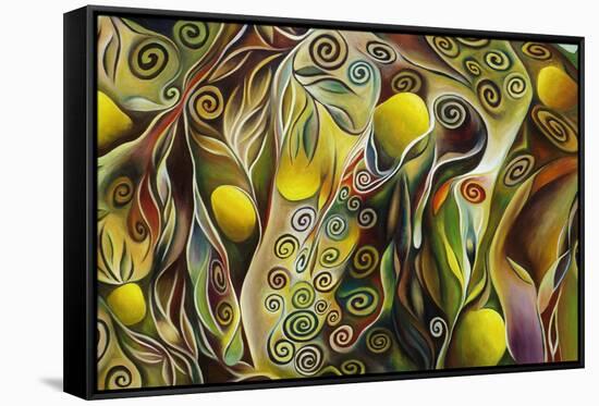 Tree Of Life-Hyunah Kim-Framed Stretched Canvas