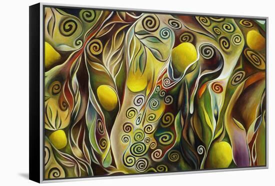 Tree Of Life-Hyunah Kim-Framed Stretched Canvas