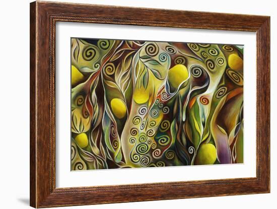 Tree Of Life-Hyunah Kim-Framed Art Print