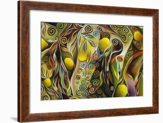 Tree Of Life-Hyunah Kim-Framed Art Print