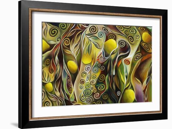 Tree Of Life-Hyunah Kim-Framed Art Print