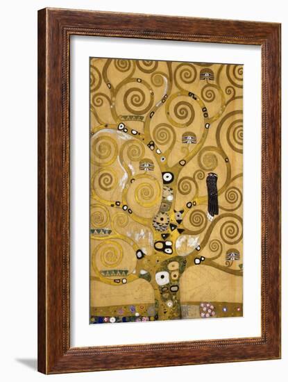 Tree of Life-Gustav Klimt-Framed Giclee Print