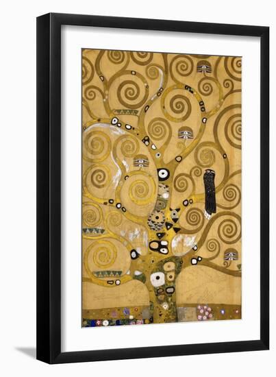 Tree of Life-Gustav Klimt-Framed Giclee Print