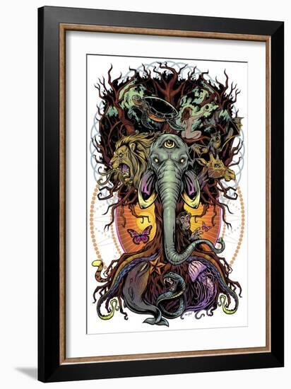 Tree of Life-FlyLand Designs-Framed Giclee Print