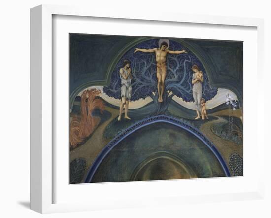 Tree of Life-Edward Burne-Jones-Framed Giclee Print