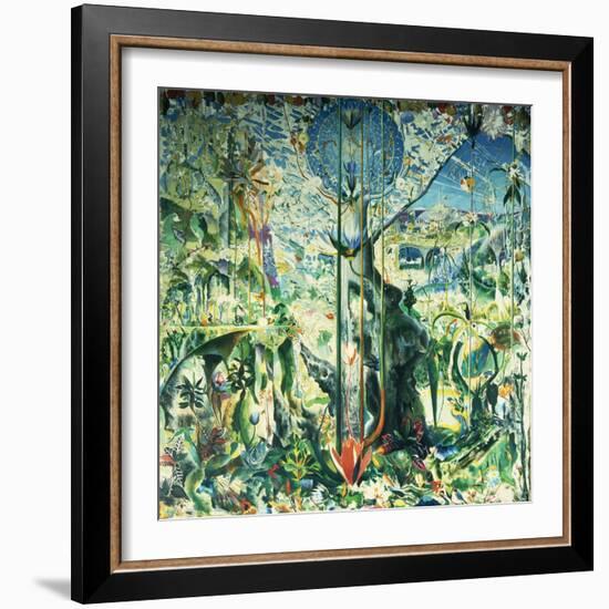 Tree of My Life, 1919, (Oil on Canvas)-Joseph Stella-Framed Giclee Print