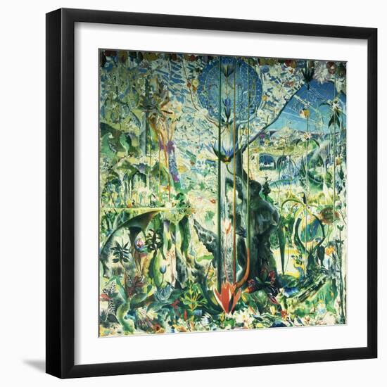 Tree of My Life, 1919, (Oil on Canvas)-Joseph Stella-Framed Giclee Print