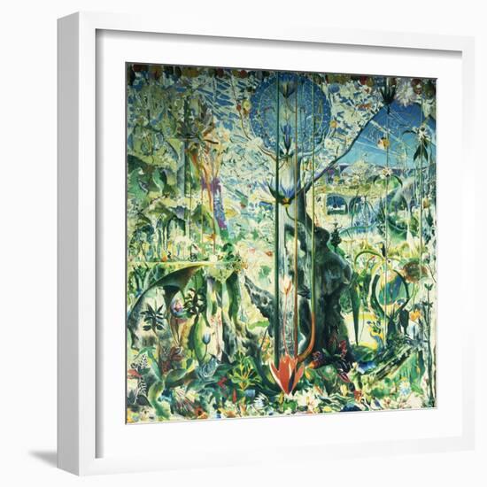 Tree of My Life, 1919, (Oil on Canvas)-Joseph Stella-Framed Giclee Print