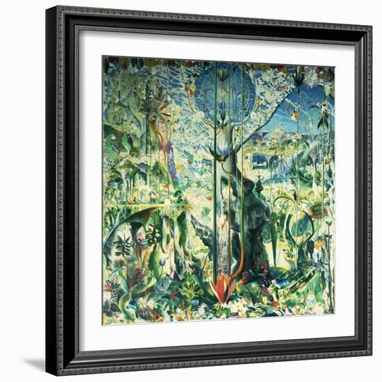 Tree of My Life, 1919, (Oil on Canvas)-Joseph Stella-Framed Giclee Print