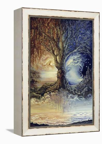 Tree Of Night & Day - Look Again-Josephine Wall-Framed Premier Image Canvas