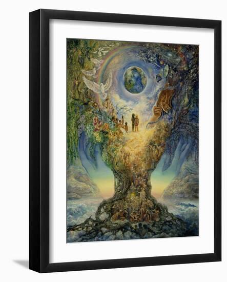 Tree Of Peace Millenium Tree-Josephine Wall-Framed Giclee Print