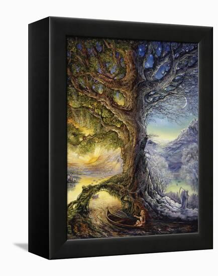 Tree Of Time River Of Life-Josephine Wall-Framed Premier Image Canvas