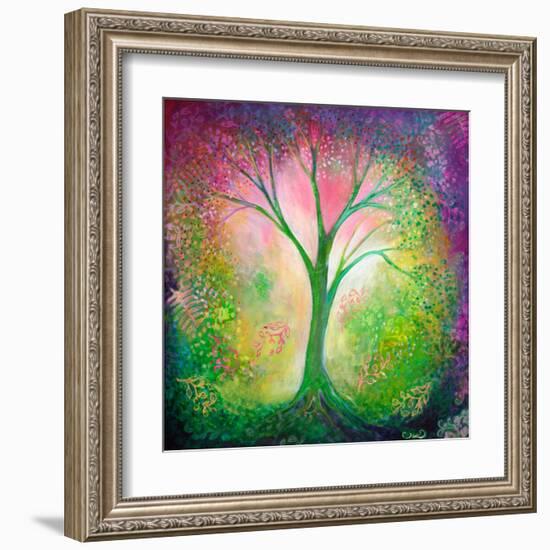 Tree of Tranquility-Jennifer Lommers-Framed Art Print