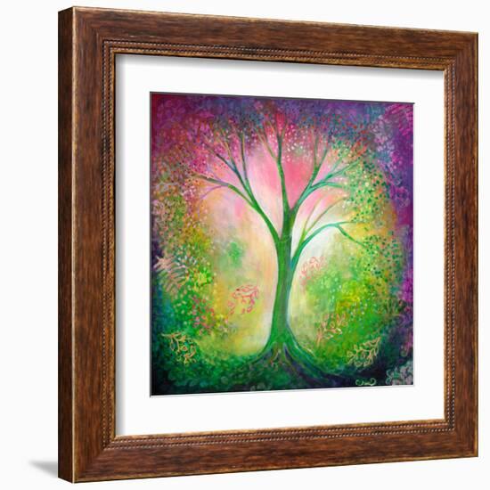 Tree of Tranquility-Jennifer Lommers-Framed Art Print