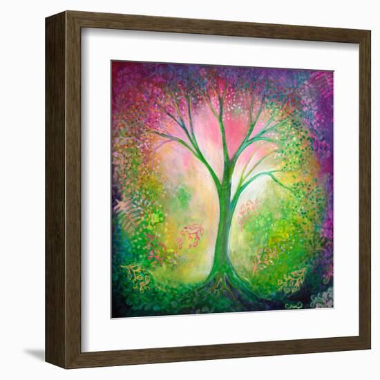 Tree of Tranquility-Jennifer Lommers-Framed Art Print