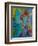 Tree Of Winding Color-Ruth Palmer-Framed Premium Giclee Print