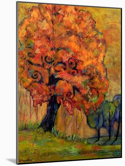 Tree of Wisdom-Blenda Tyvoll-Mounted Art Print