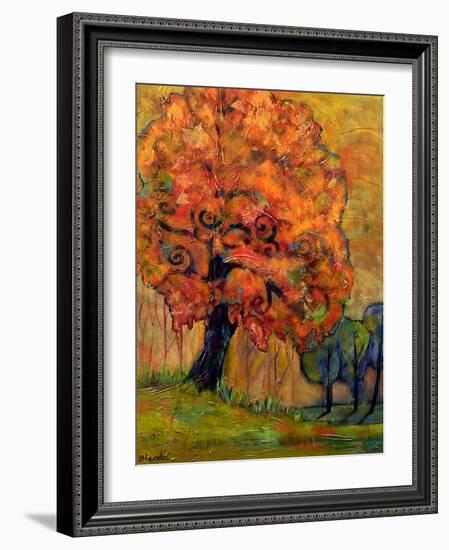 Tree of Wisdom-Blenda Tyvoll-Framed Art Print