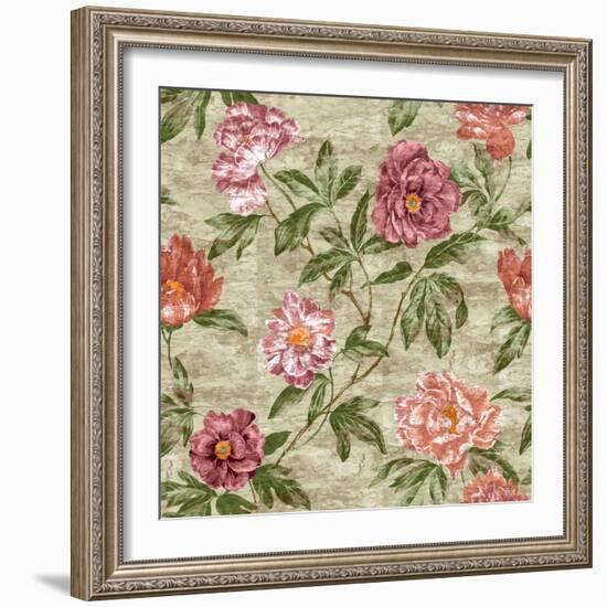 Tree Peony Mushroom-Bill Jackson-Framed Giclee Print