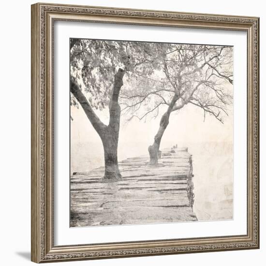 Tree Pier-Kimberly Allen-Framed Art Print