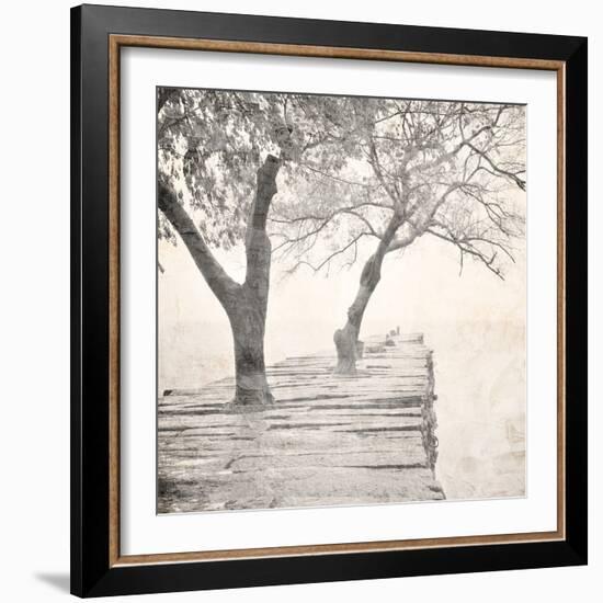 Tree Pier-Kimberly Allen-Framed Art Print