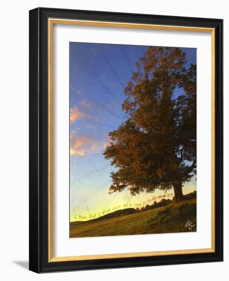 Tree Poem-Kimberly Glover-Framed Giclee Print