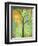 Tree Print Art Hello Sunshine-Blenda Tyvoll-Framed Art Print