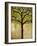 Tree Print Birds Boughs in Leaf-Blenda Tyvoll-Framed Art Print