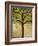 Tree Print Birds Boughs in Leaf-Blenda Tyvoll-Framed Art Print