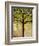 Tree Print Birds Boughs in Leaf-Blenda Tyvoll-Framed Art Print