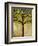 Tree Print Birds Boughs in Leaf-Blenda Tyvoll-Framed Art Print