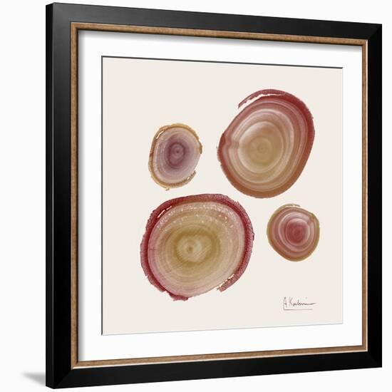 Tree Ring 12-Albert Koetsier-Framed Art Print