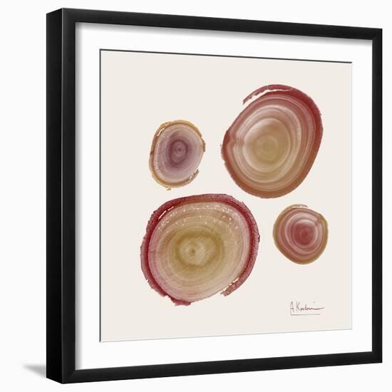 Tree Ring 12-Albert Koetsier-Framed Art Print