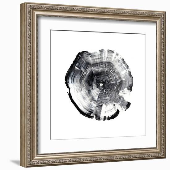 Tree Ring Abstract I-Ethan Harper-Framed Art Print