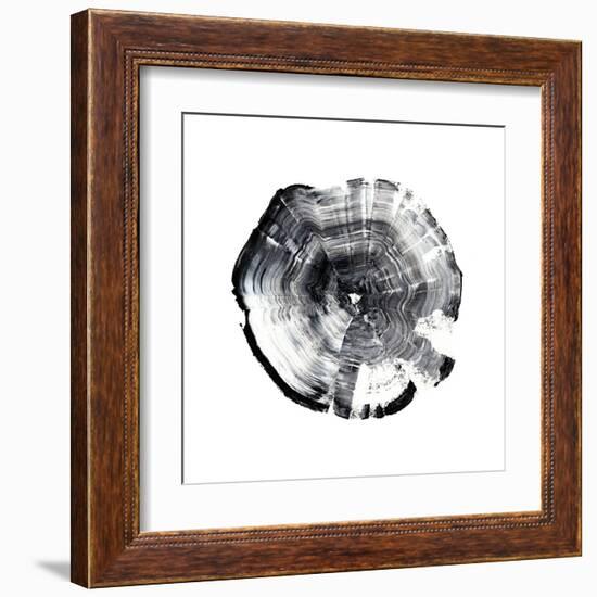 Tree Ring Abstract I-Ethan Harper-Framed Art Print