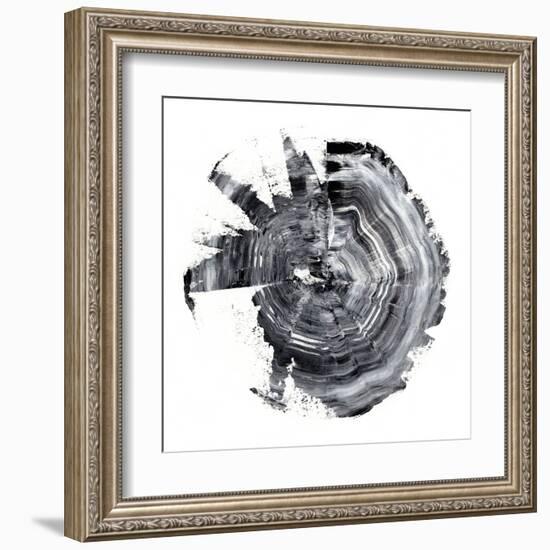 Tree Ring Abstract II-Ethan Harper-Framed Art Print