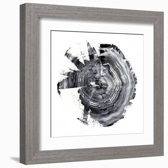 Tree Ring Abstract II-Ethan Harper-Framed Art Print