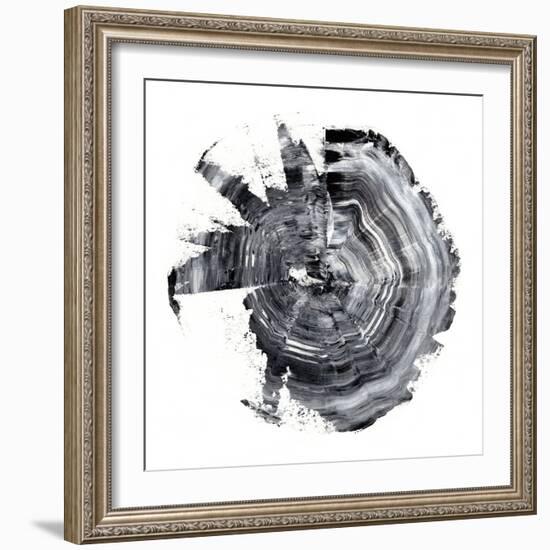 Tree Ring Abstract II-Ethan Harper-Framed Art Print