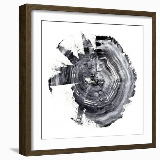 Tree Ring Abstract II-Ethan Harper-Framed Art Print