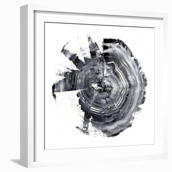 Tree Ring Abstract II-Ethan Harper-Framed Art Print