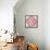 Tree Rings in Pink-Cat Coquillette-Framed Premier Image Canvas displayed on a wall